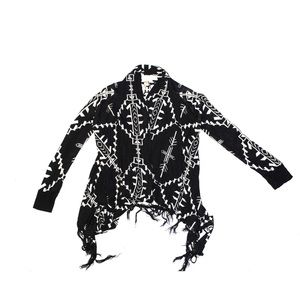 Black Tribal Cardigan